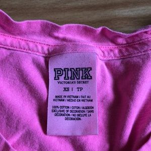 PINK Victoria's Secret Tops - Cute PINK Victoria secret (VS) t-shirt PINK Victoria's Secret Tops - Cute PINK Victoria secret (VS) t-shirt