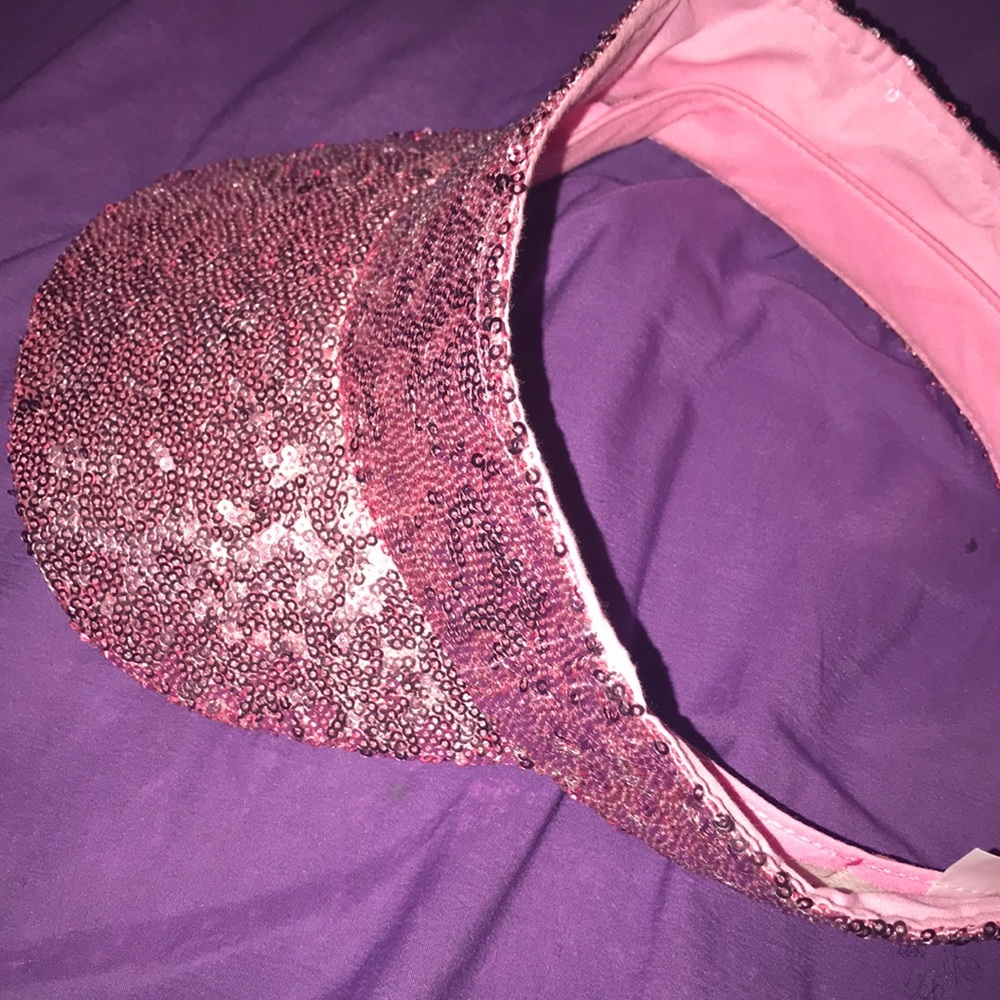 Pink visor