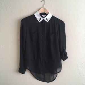 Candie’s Button Down Blouse
