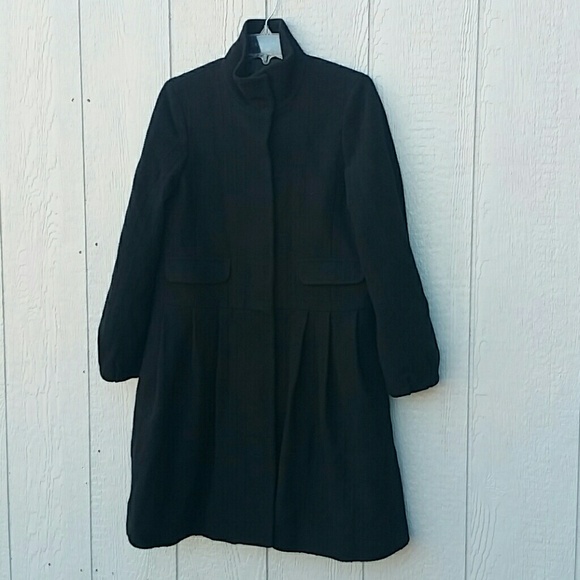 NWT Theory Gilana Liverpool Mandarin Collar Coat