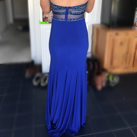Royal Blue Prom/Formal Dress - Picture 2 of 3