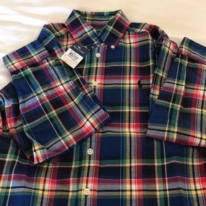 Boys flannel shirt