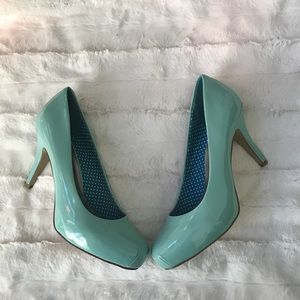 Mint Green Madden Heels 🍭