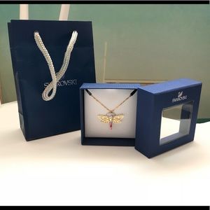 Swarovski Dragonfly Pendant Necklace from Aruba
