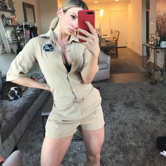 Other - Tan Romper