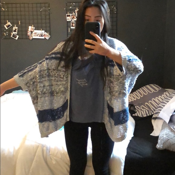 Cozy soft blue cardigan - Picture 5 of 6