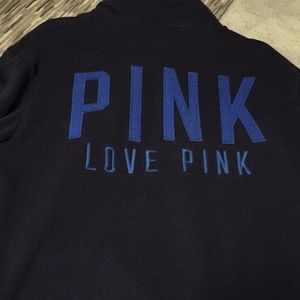 VS Pink half zip