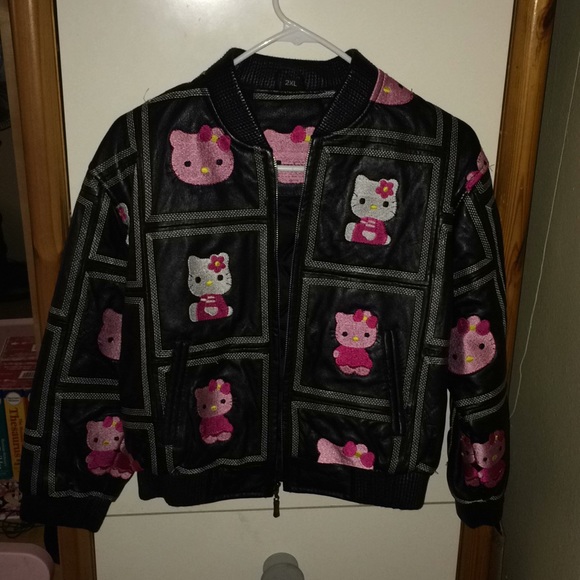 Hello kitty leather girls jacket - Picture 1 of 1
