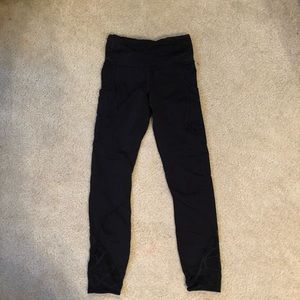 LuluLemon floral goal crusher 7/8 tights