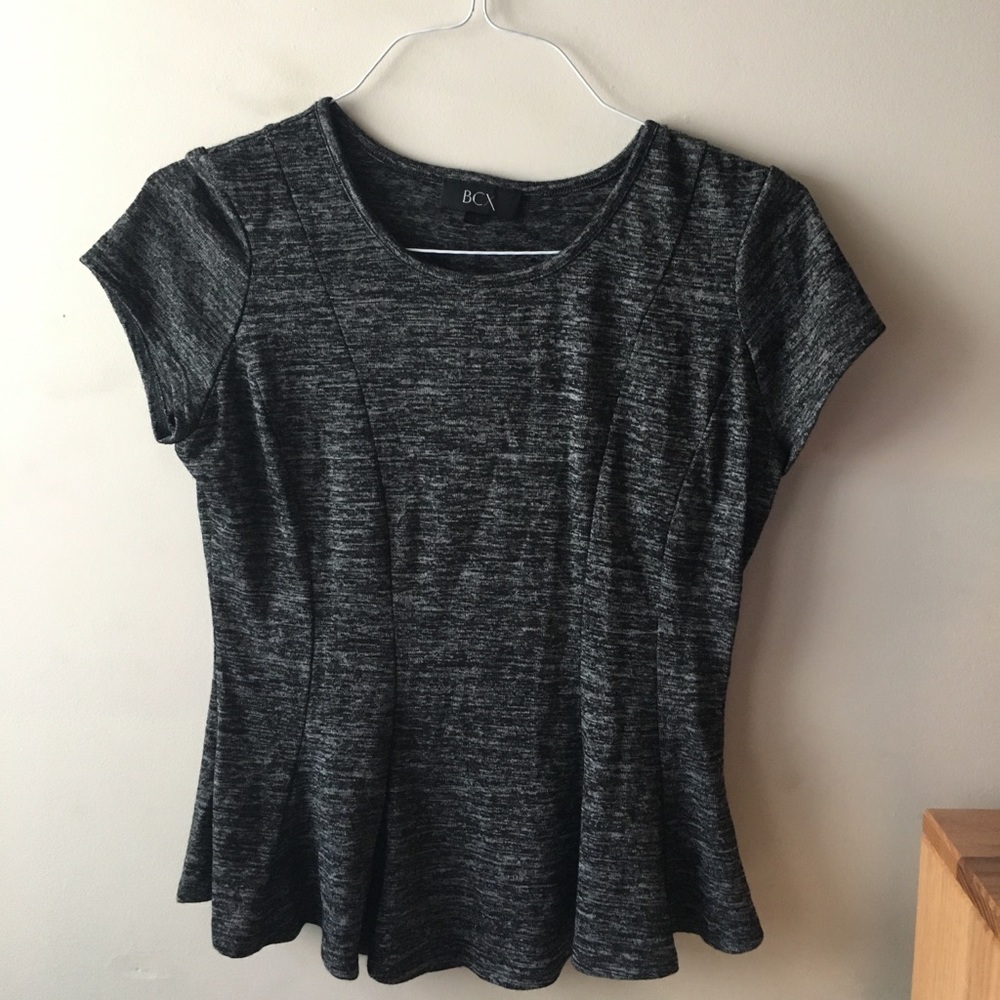 BCX Work Peplum Shirt