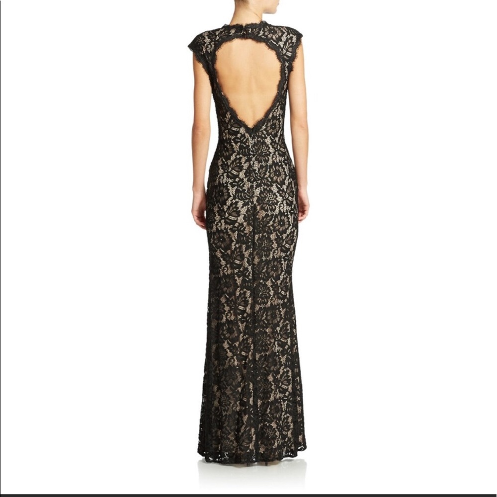 Betsy & Adam Sexxy Open Back Dress
