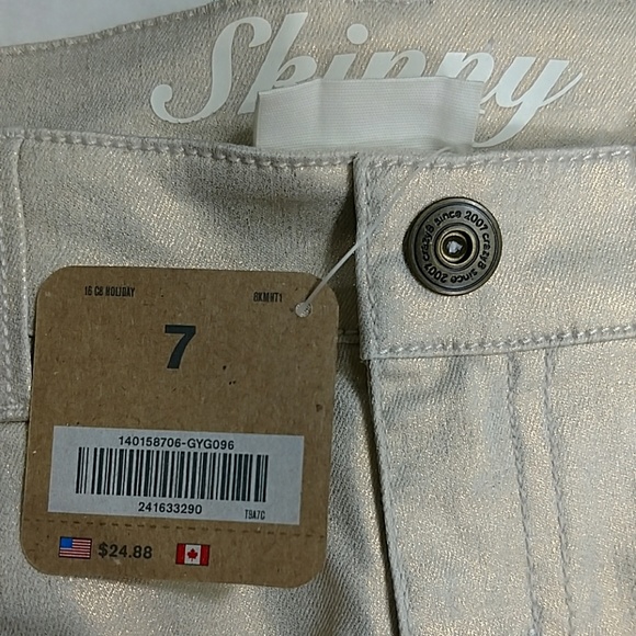 Sold GIRL'S SKINNY STRETCH JEANS 🌴 - Picture 6 of 6