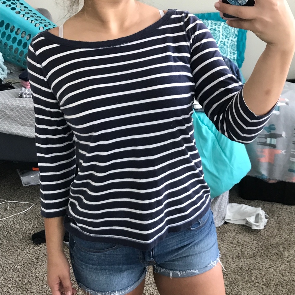 Hollister Striped Top