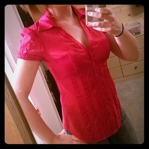 bebe Button Down Dress Shirt