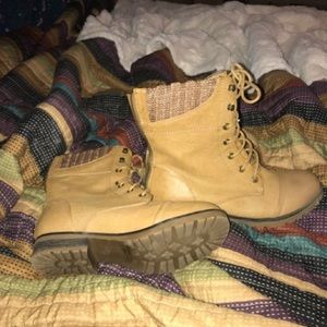 Brown boots