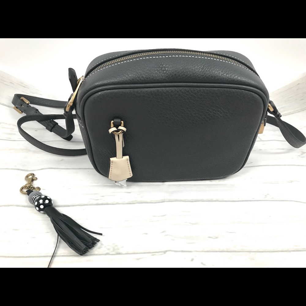 J Crew Crossbody Signet Bag, Gray, New, Never Worn