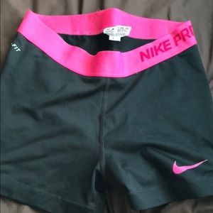 Nike pro dri-fit shorts active wear