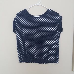 Zara rolled sleeve t-shirt