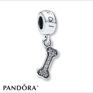 I Love My Dog Pandora Charm
