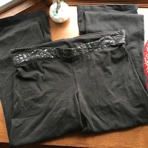 Victoria's Secret PINK Black Yoga Pants