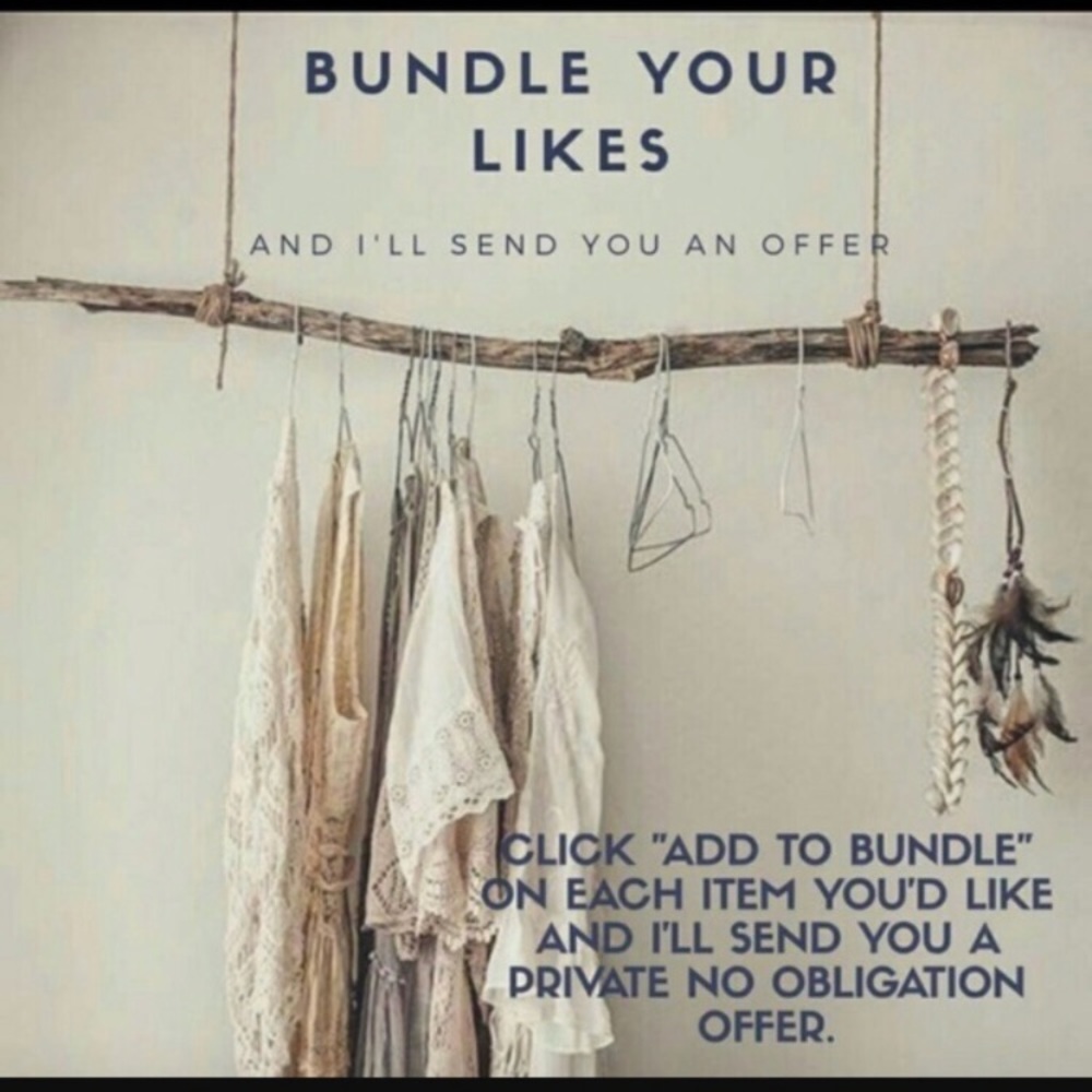 Bundle your likes for a private discount offer! I