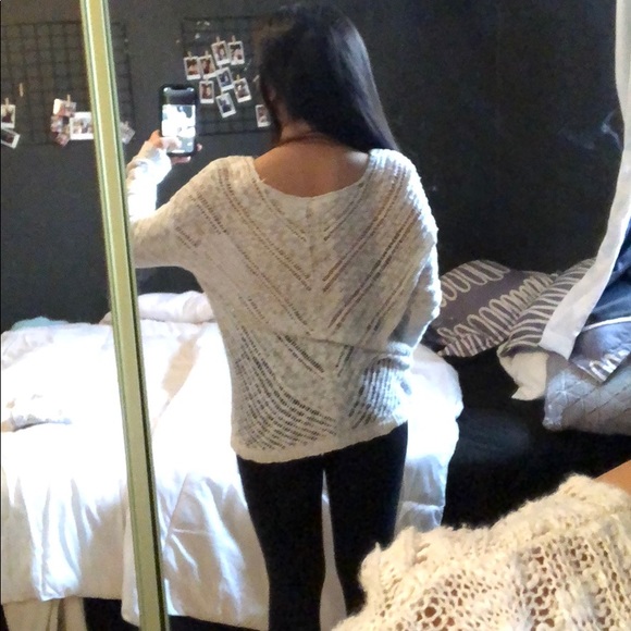 Knit white sweater - Picture 3 of 4