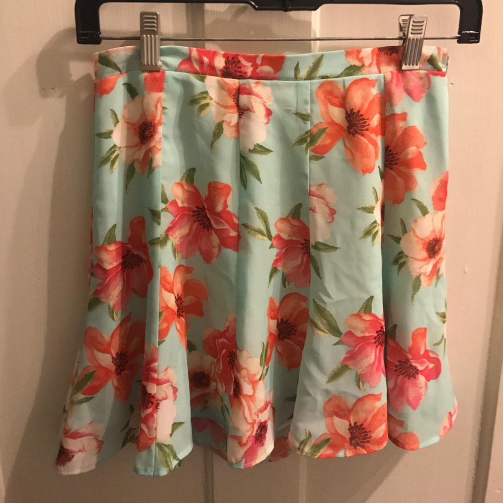 SMYM floral skirt
