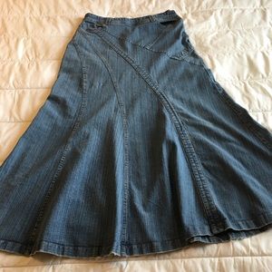 New creation light Jean skirt