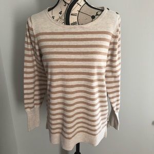 Women’s ANA A New Approach Stripe Sweater Size XL