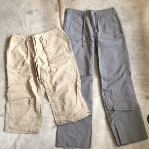 Bundle of North Face hiking bottoms