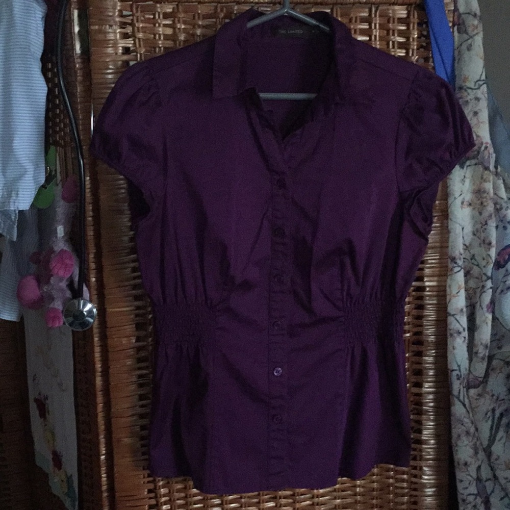 Royal Purple Cotton Top