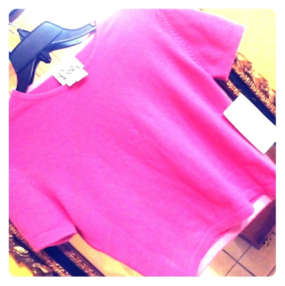 Lilly Pulitzer Cashmere Crop Top - Picture 1 of 3