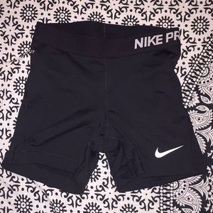 NIKE pros dri-fit spandex shorts