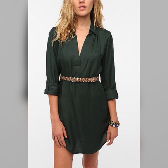 sparkle shirt dress