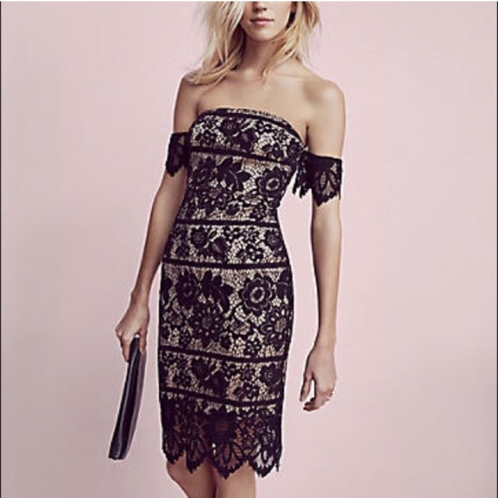 beautiful lace Express dress