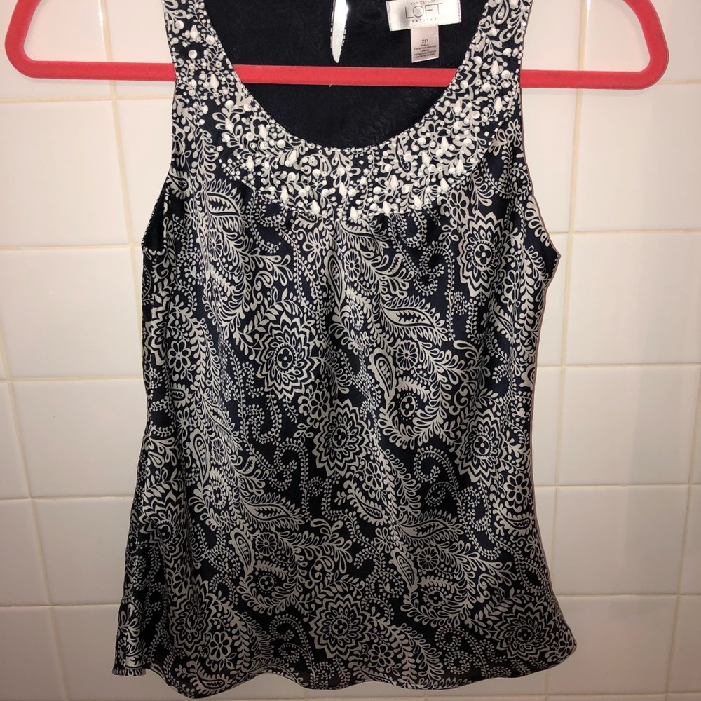 ANN TAYLOR LOFT | sleeveless blouse