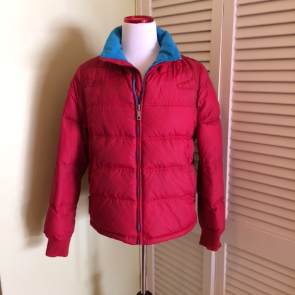 *DONATED* DIESEL red slim fit ski jacket, Large