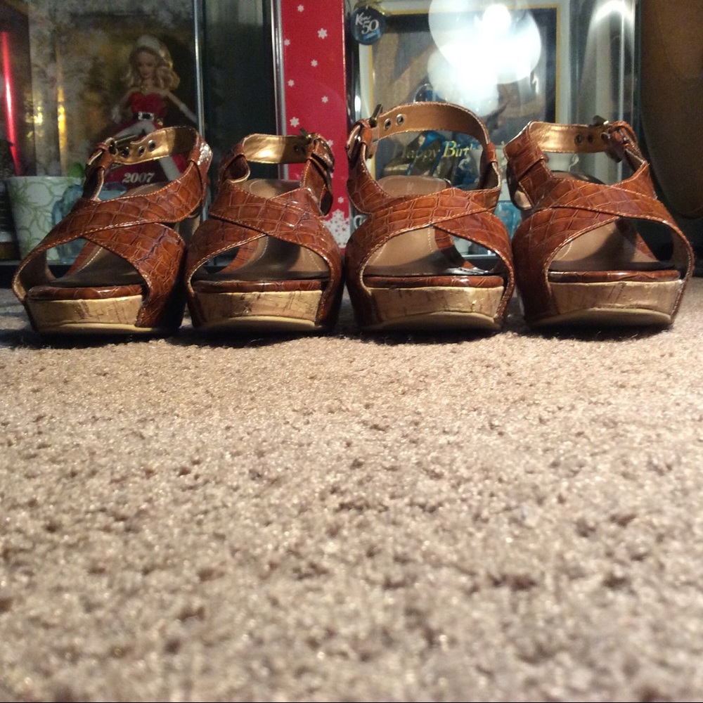 Brown Platform Shoes