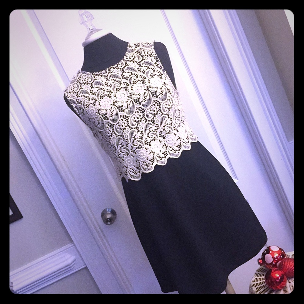 Holiday Party Crocheted Lace Dress!