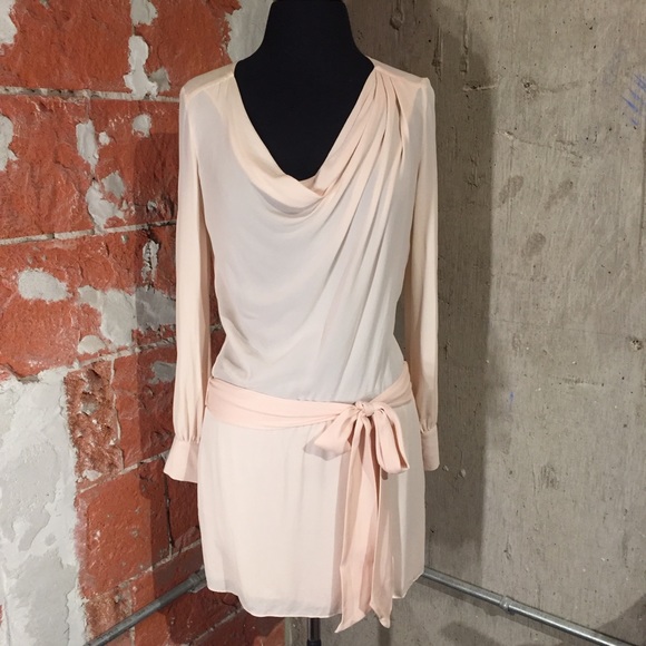 Haute Hippie Dresses & Skirts - haute hippie long sleeve light pink dress sz.XS