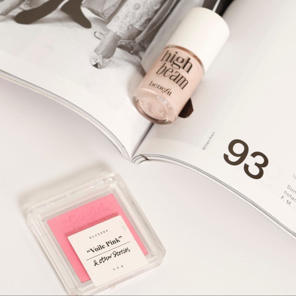 Benefit High Beam Highlighter and Blush