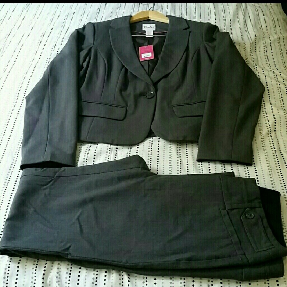 CANDIE'S blazer and slacks outfit