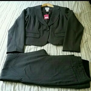 CANDIE'S blazer and slacks outfit