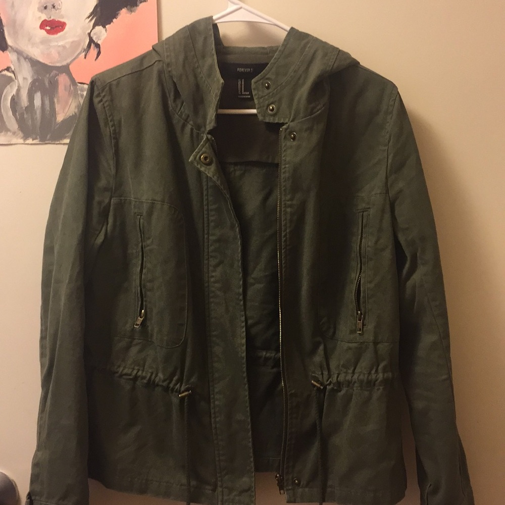 Forever 21 utility jacket
