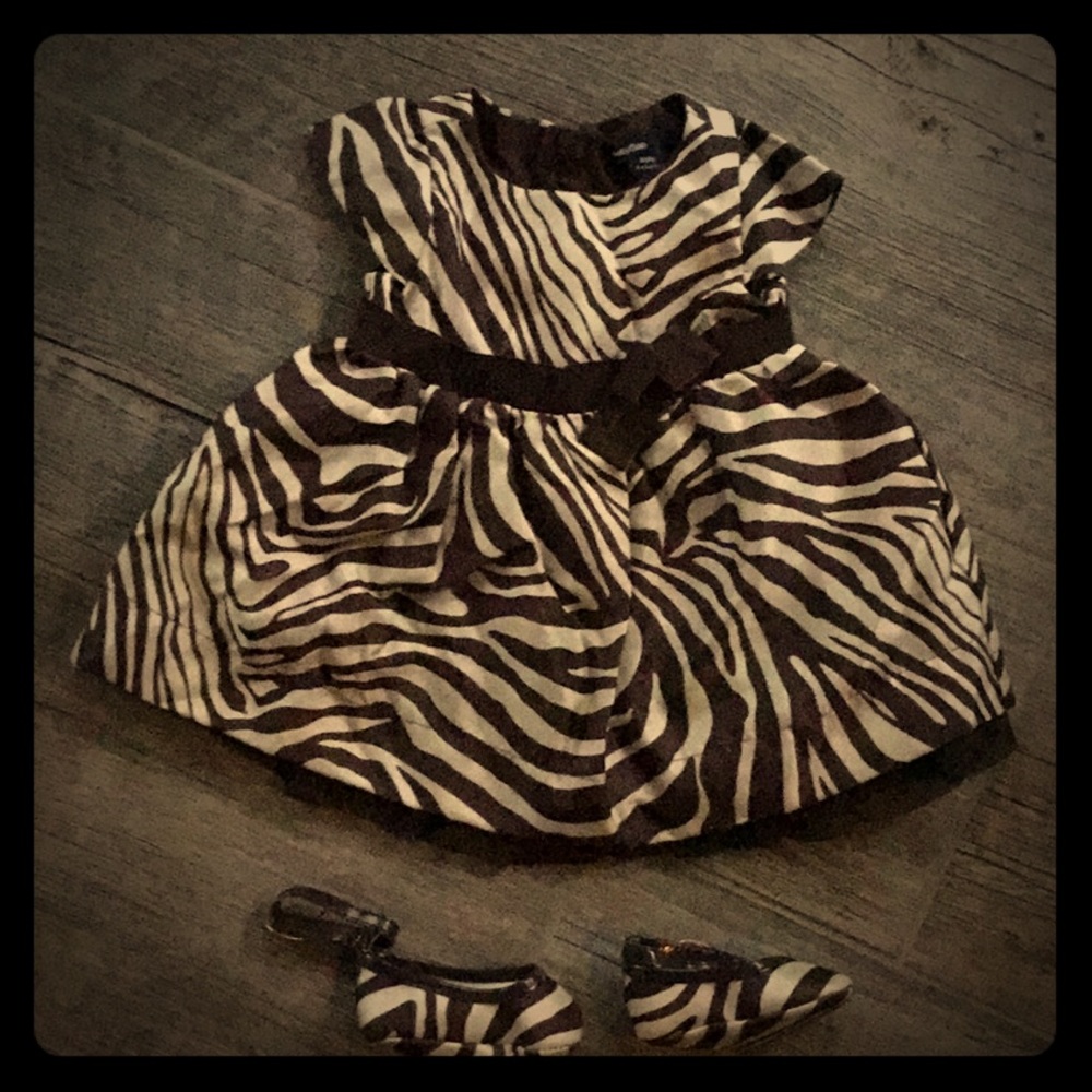 Baby gap dress and shoes