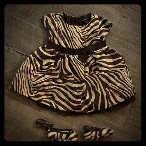 Baby gap dress and shoes