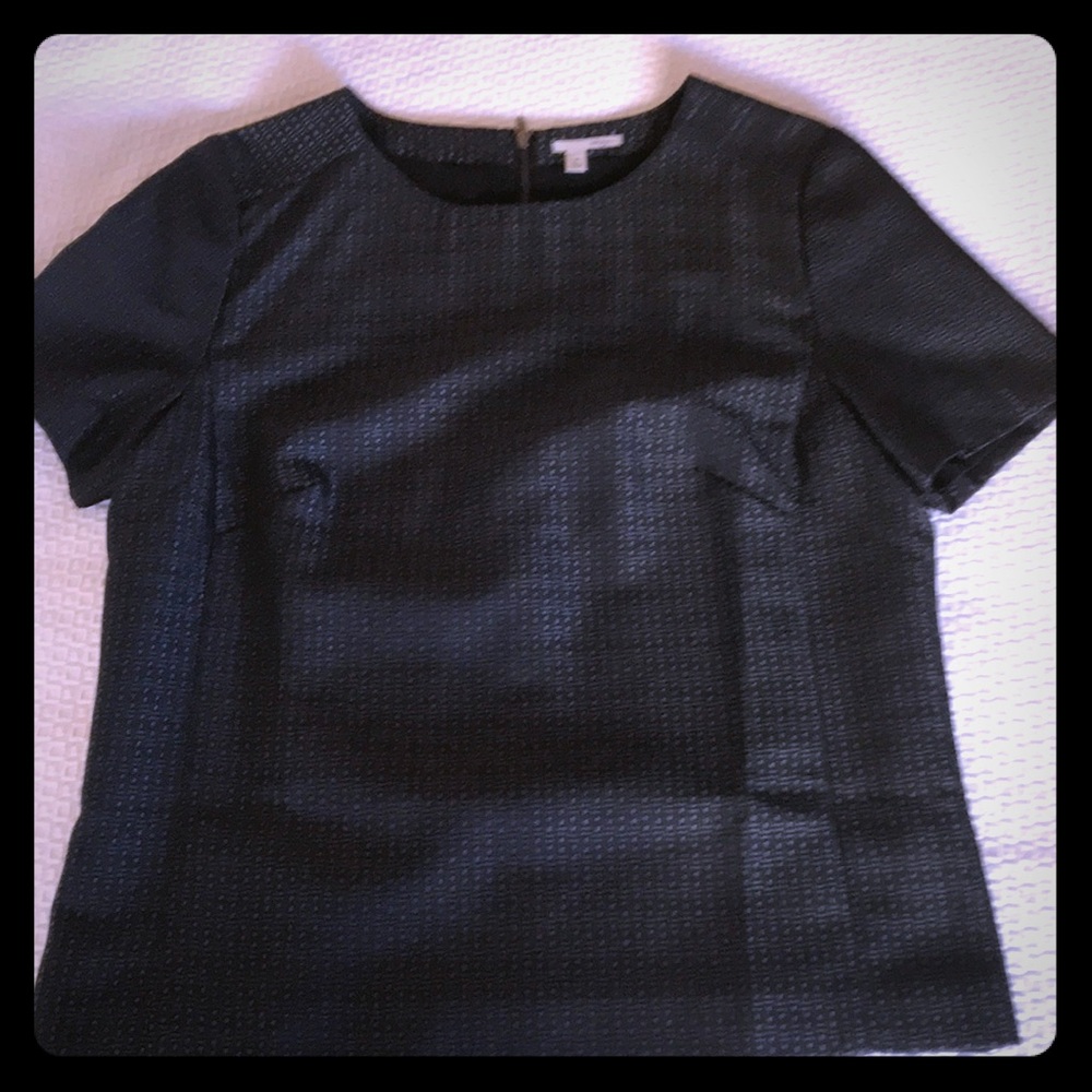 Halogen size M jacquard tee