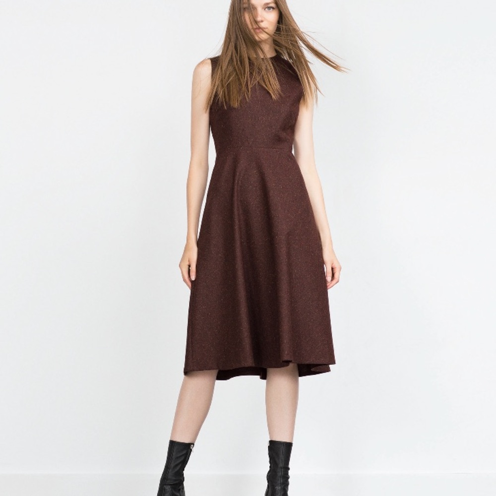 Zara Woman Midi Dress