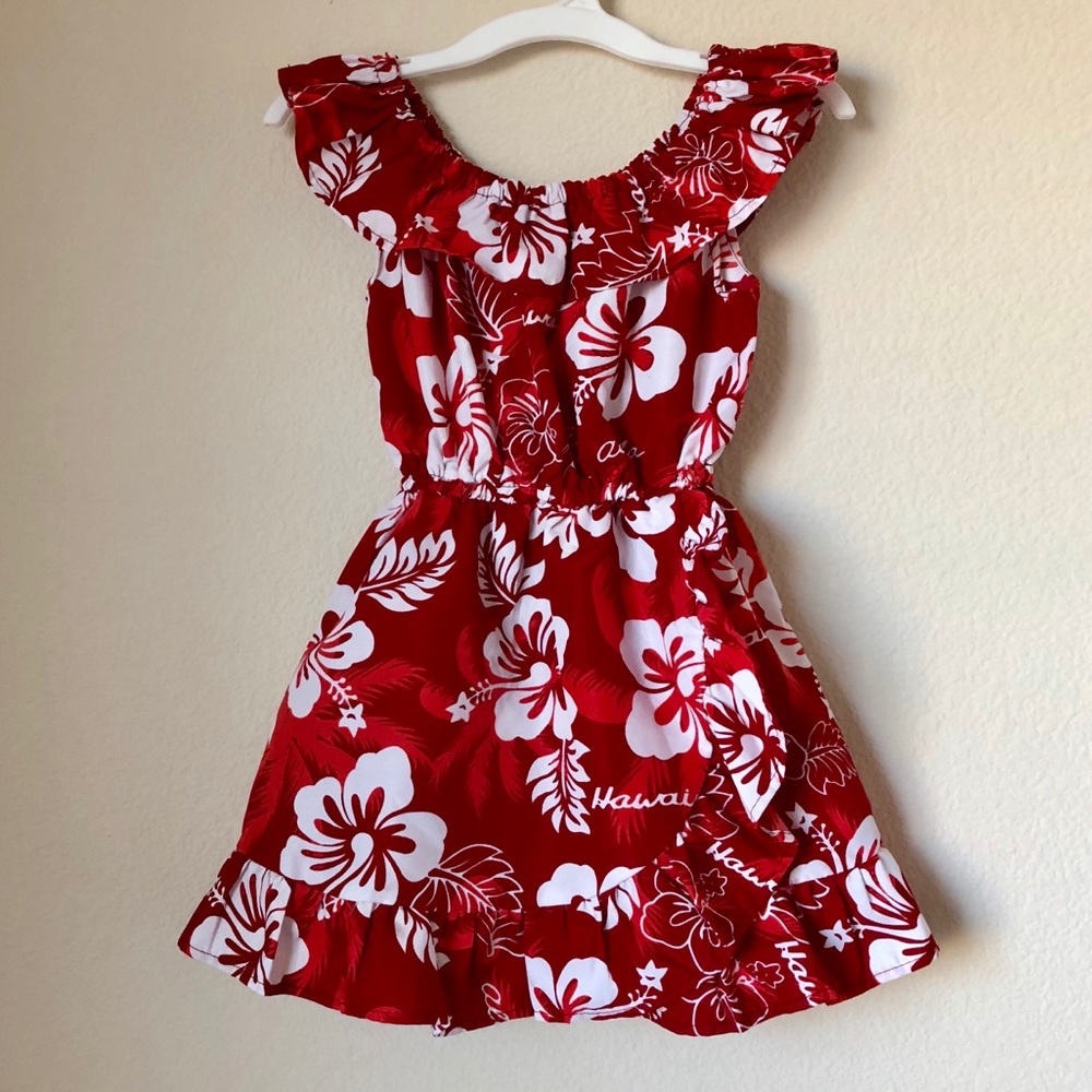 🔥SALE🔥Red Hawaiian Dress - Picture 1 of 5