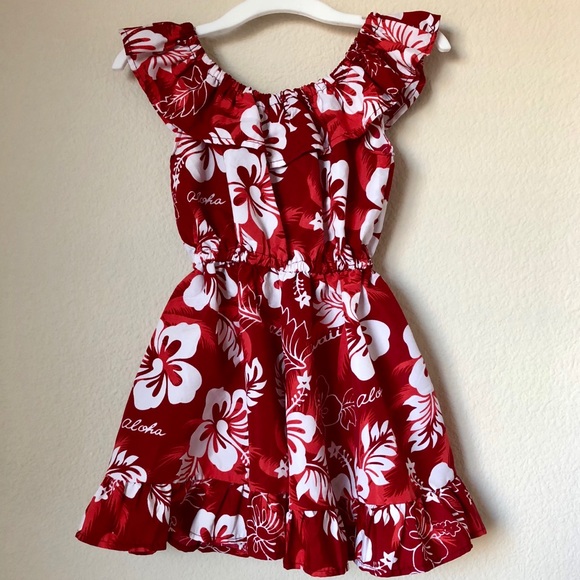 🔥SALE🔥Red Hawaiian Dress - Picture 4 of 5